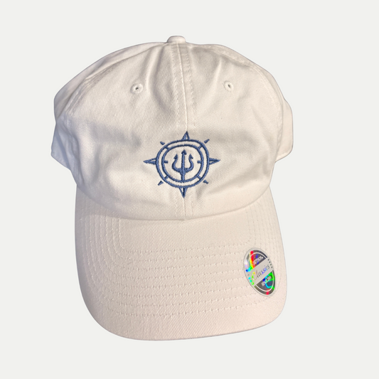 White Logo Hat