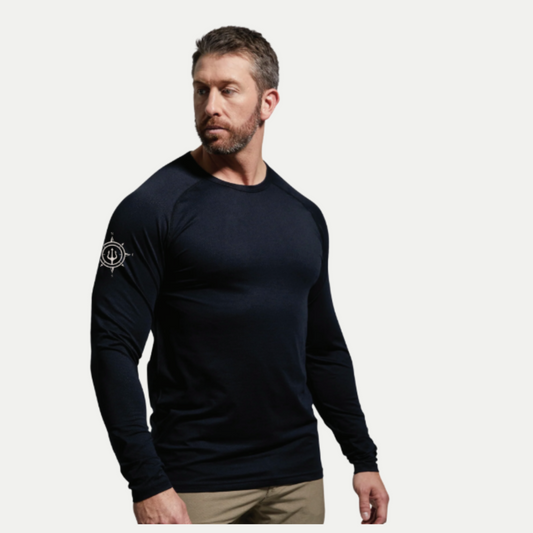 Born Primitive Black Men's Heritage Raglan